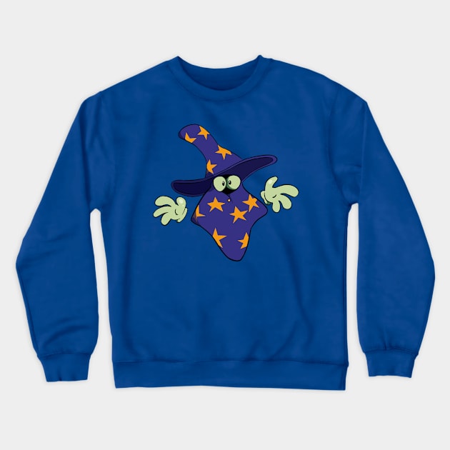 Wizard Crewneck Sweatshirt by Phyllomedusa